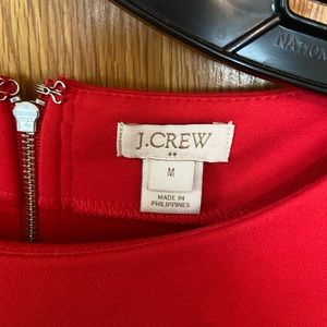 Women’s J. Crew Red Dress